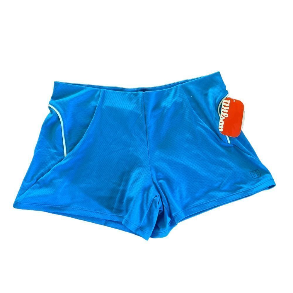NWT WILSON SHORTS WOMEN SIZE MEDIUM BLUE NEW